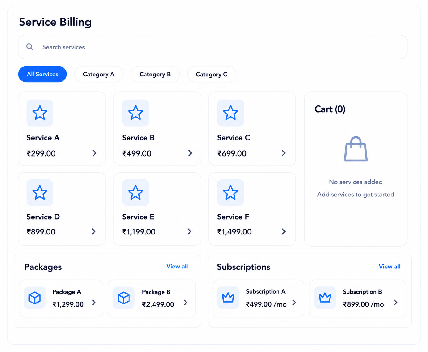 Service Dashboard